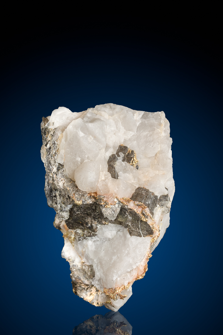 (image for) Dense, Rugged Natural Gold, Arsenopyrite, and Quartz Specimen - Alleghany Mining District, CA - 40.49 grams